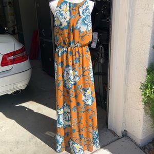 Sleeveless maxi dress